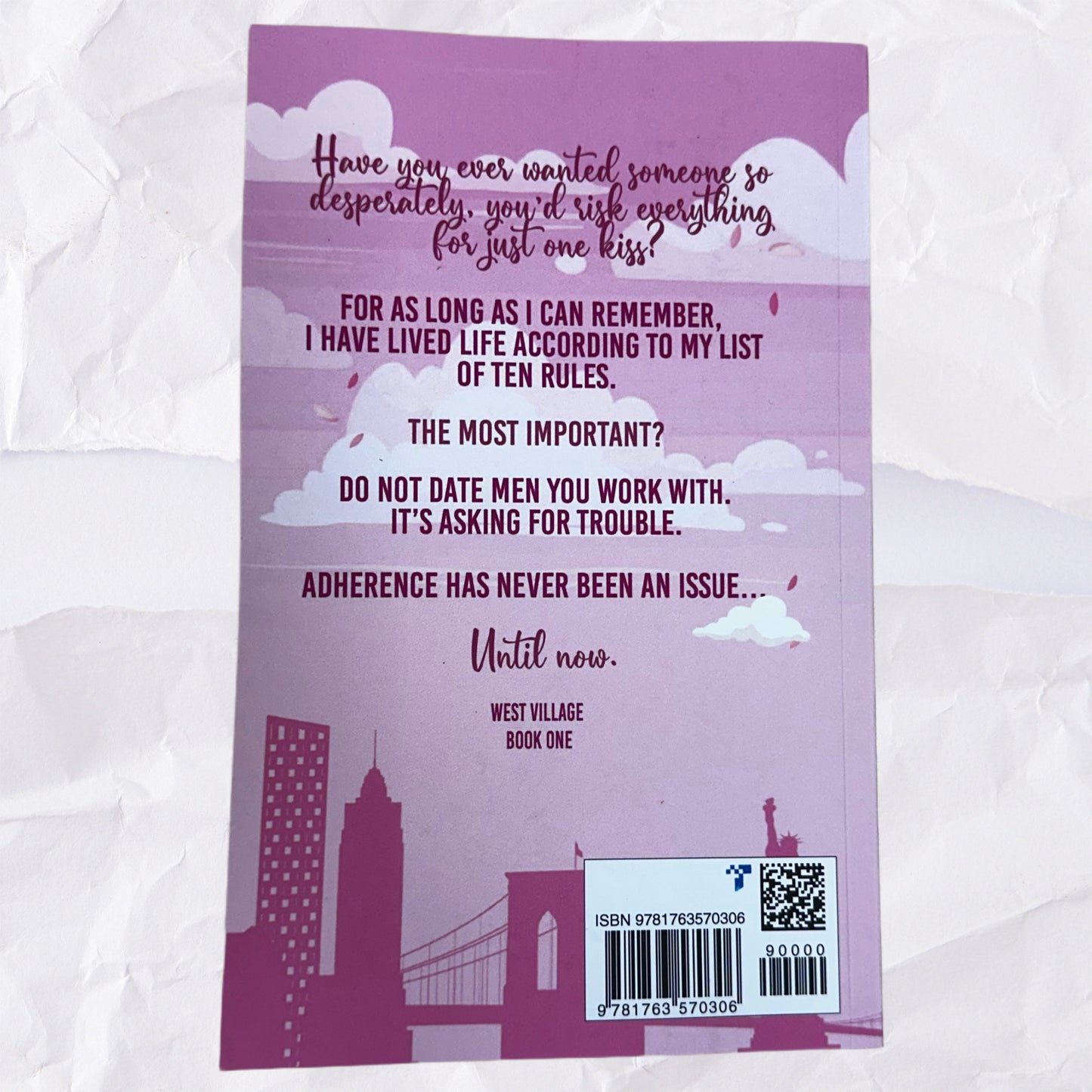 Rules in Love (West Village #1) by Bindi Kennedy - Alternate Cover