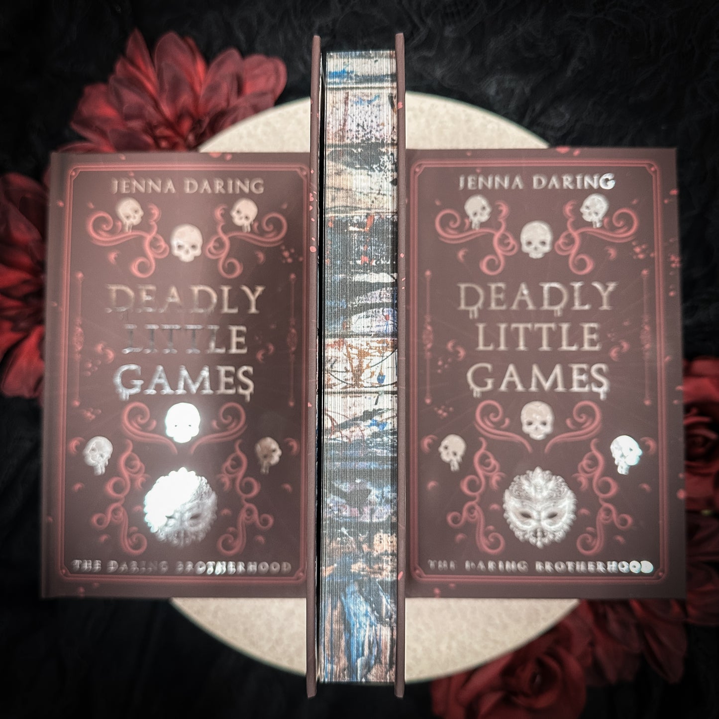 Deadly Little Games (The Daring Brotherhood #1) by Jenna Daring - Hardcover Foiled Special Edition