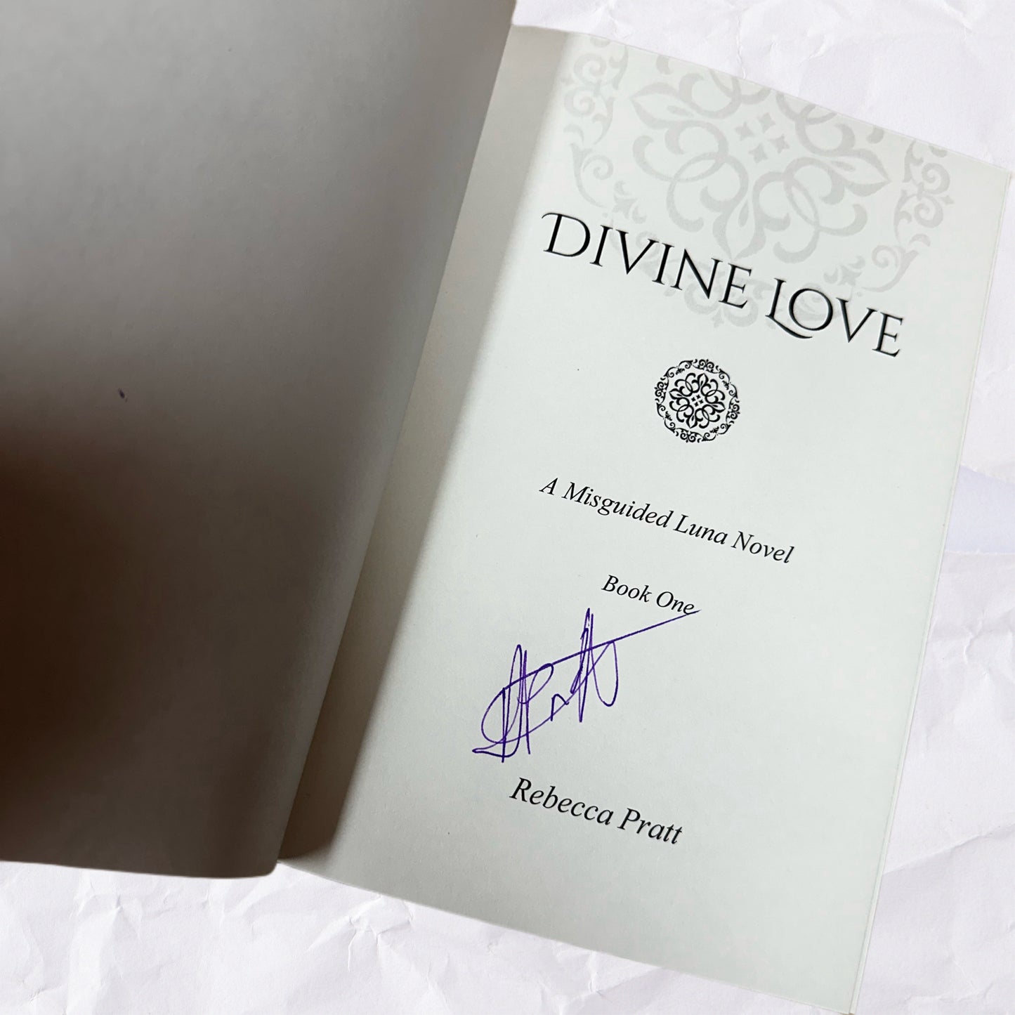 Divine Love (Misguided Luna) by Rebecca Pratt - Special Edition Hardcover