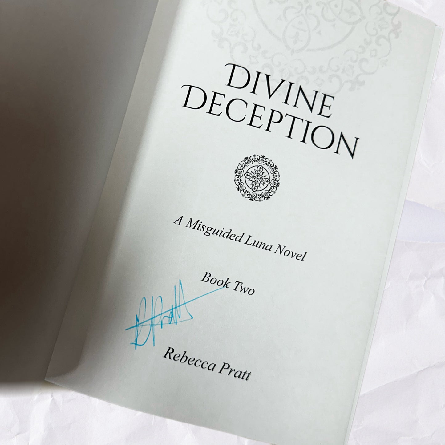 Divine Deception (Misguided Luna) by Rebecca Pratt - Special Edition Hardcover