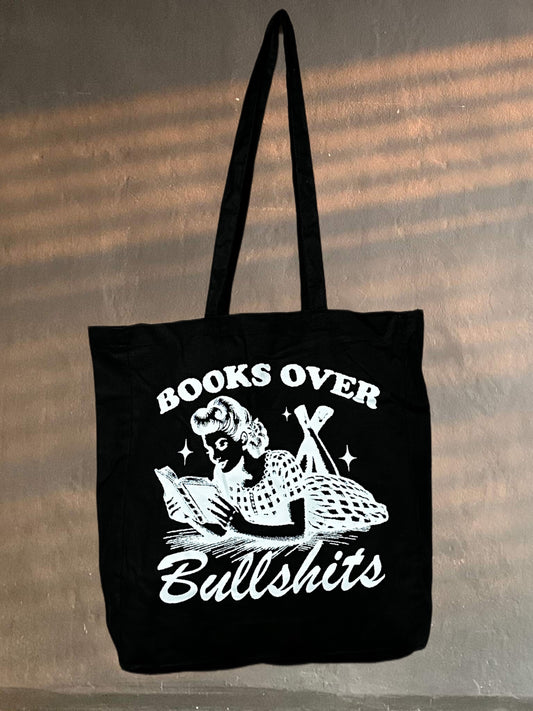Books Over Bullshits - Tote Bag