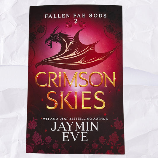 Crimson Skies (Fallen Fae Gods #2) by Jaymin Eve