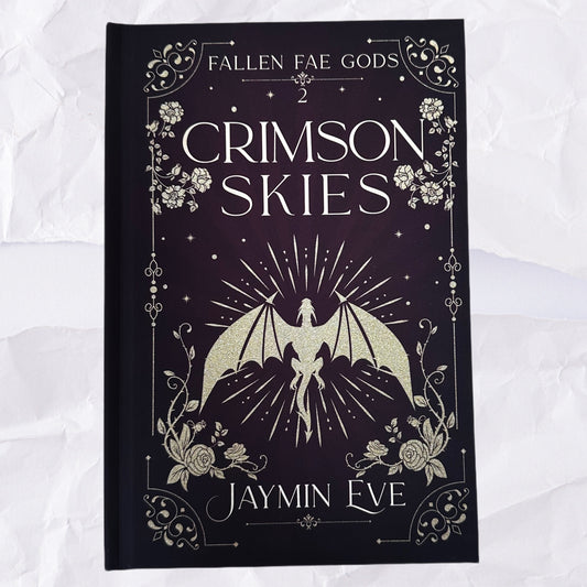 Crimson Skies (Fallen Fae Gods #2) by Jaymin Eve - Hardcover