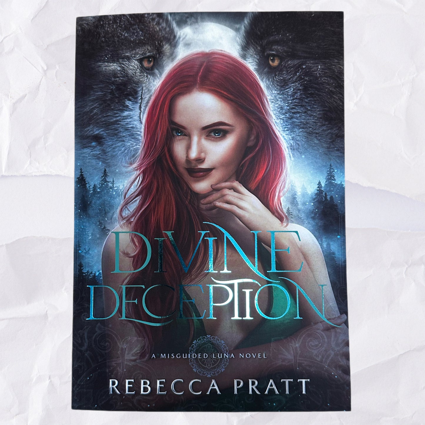 Divine Deception (Misguided Luna Novel #2) by Rebecca Pratt - Foiled Edition