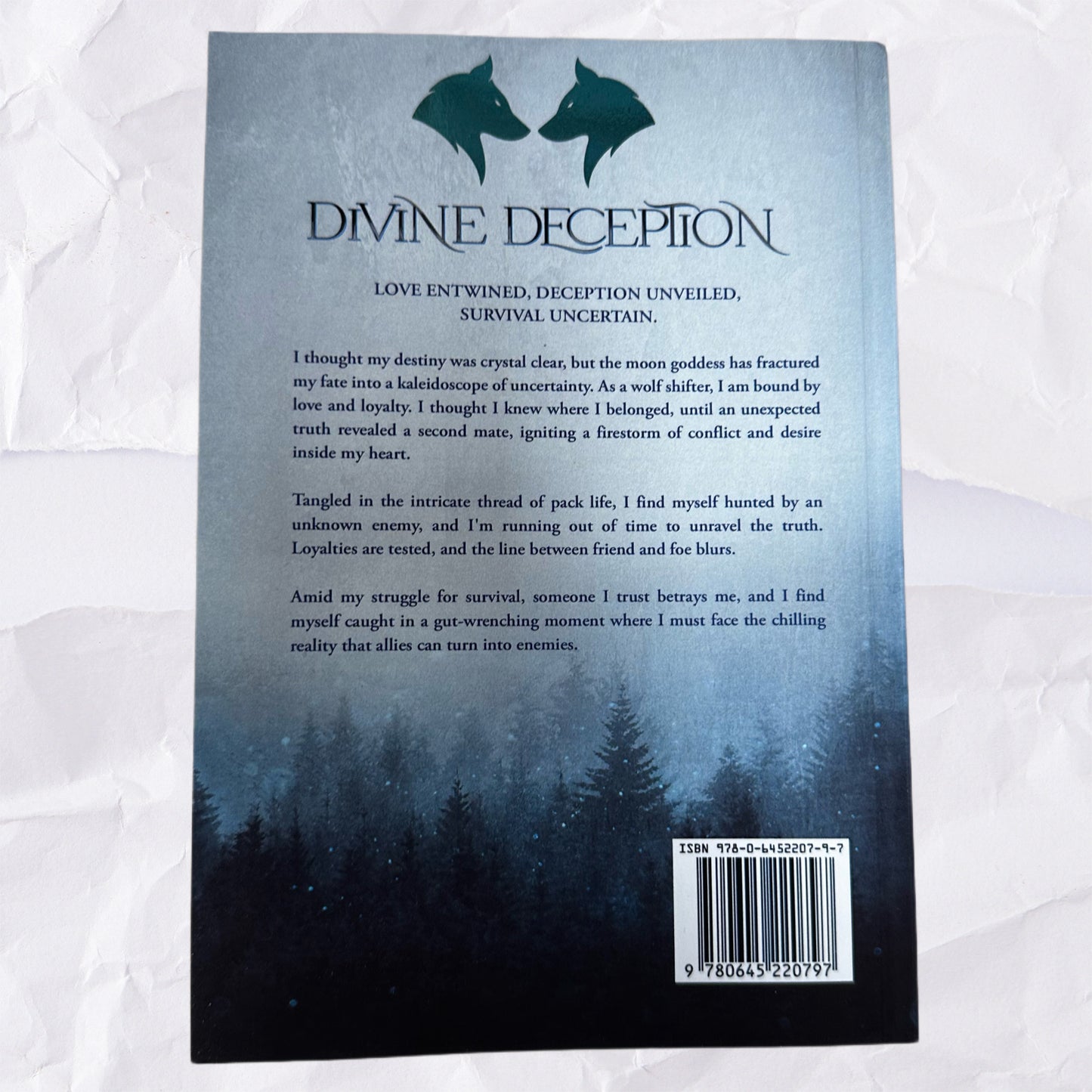 Divine Deception (Misguided Luna Novel #2) by Rebecca Pratt - Foiled Edition