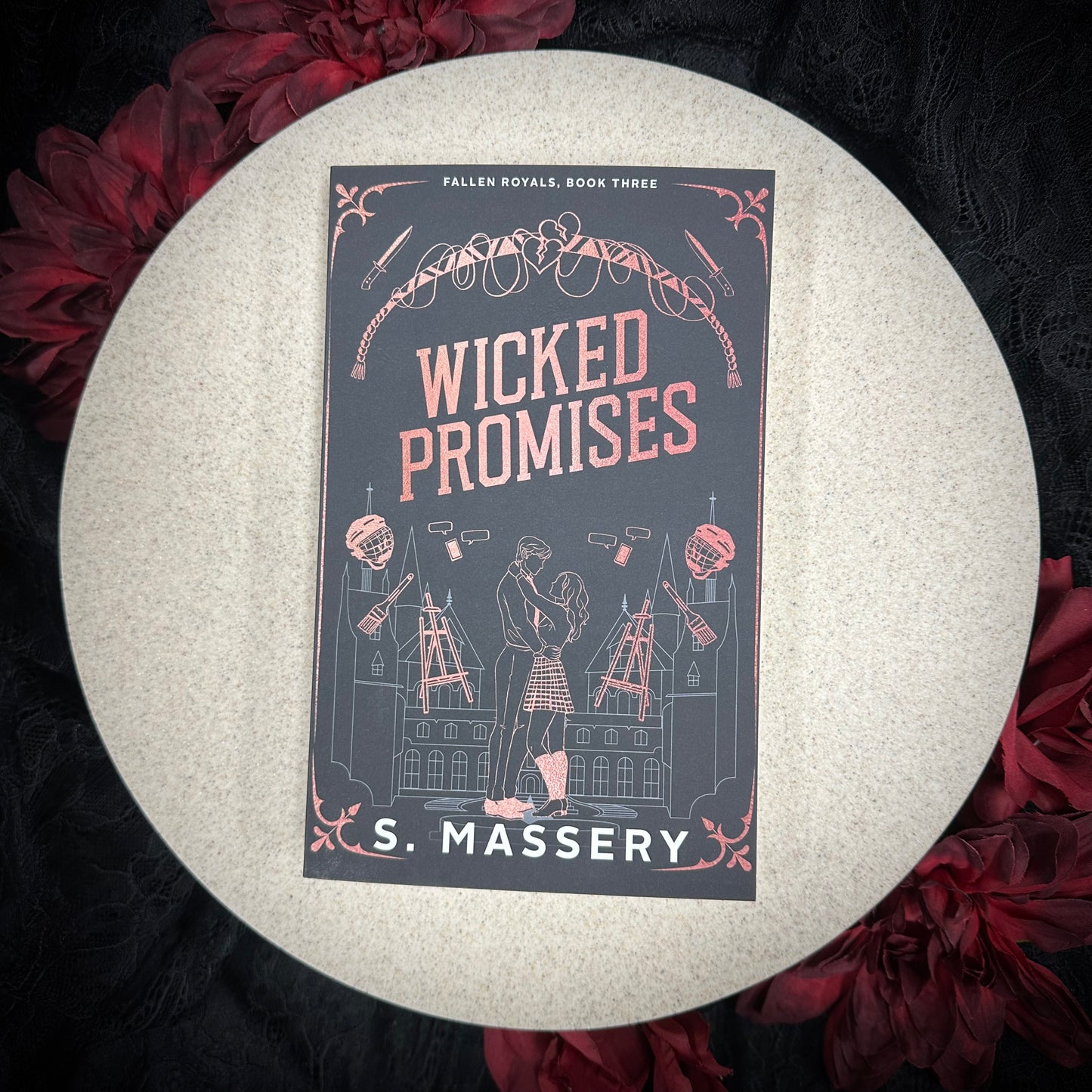 Wicked Promises (Fallen Royals #3) by S. Massery