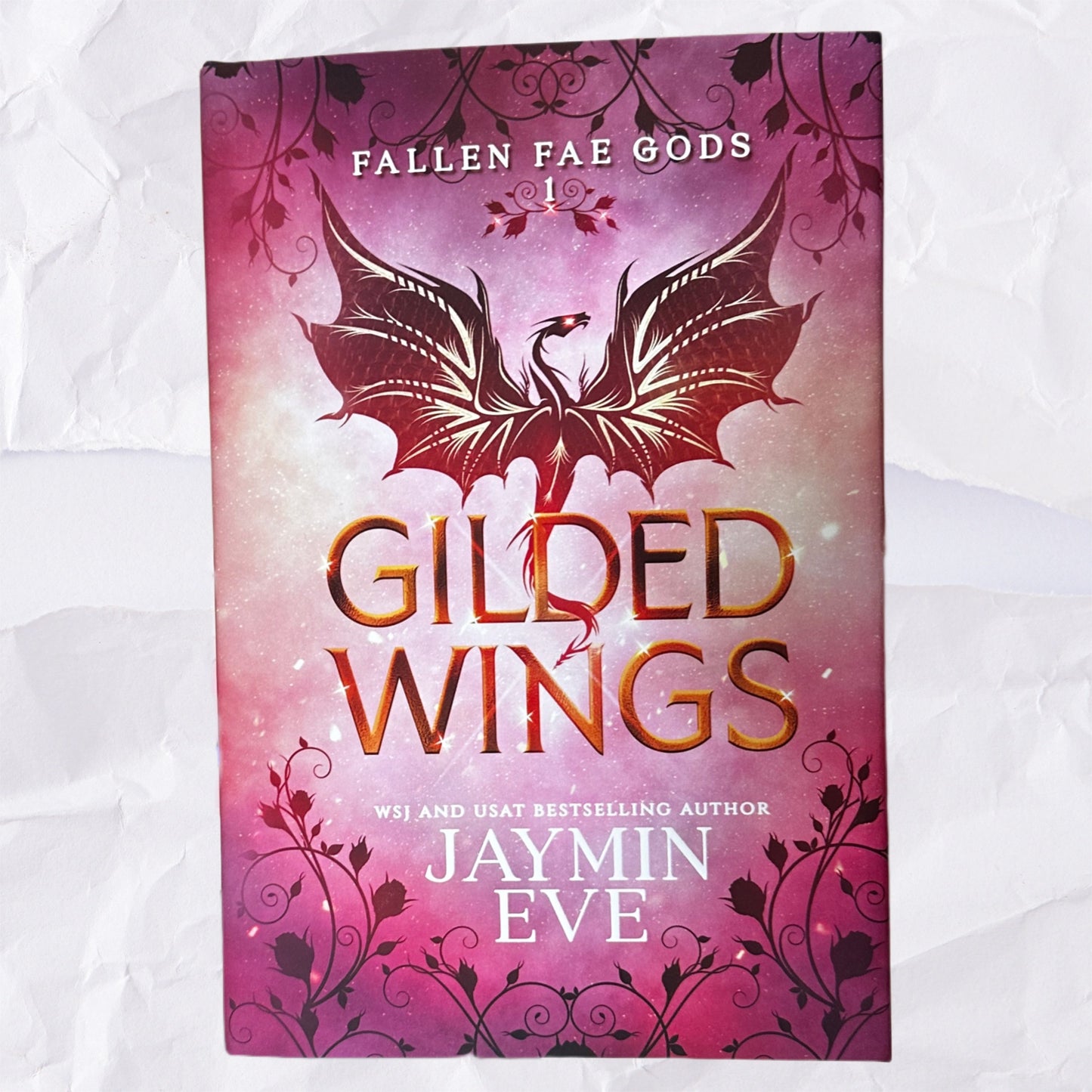 Gilded Wings (Fallen Fae Gods #1) by Jaymin Eve - Hardcover