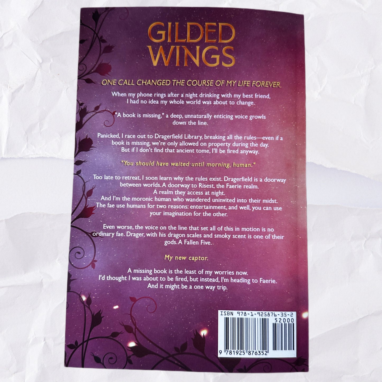 Gilded Wings (Fallen Fae Gods #1) by Jaymin Eve