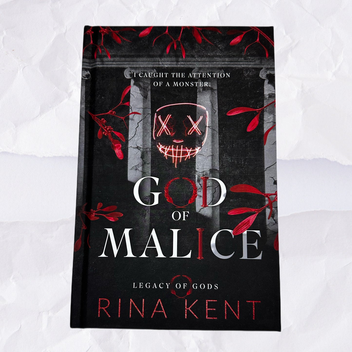 God of Malice (Legacy of Gods #1) by Rina Kent - Special Edition Print - Hardcover