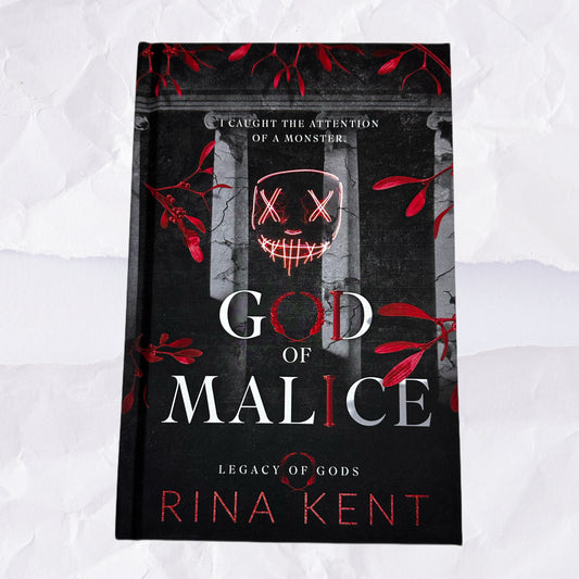 God of Malice (Legacy of Gods #1) by Rina Kent - Special Edition Print