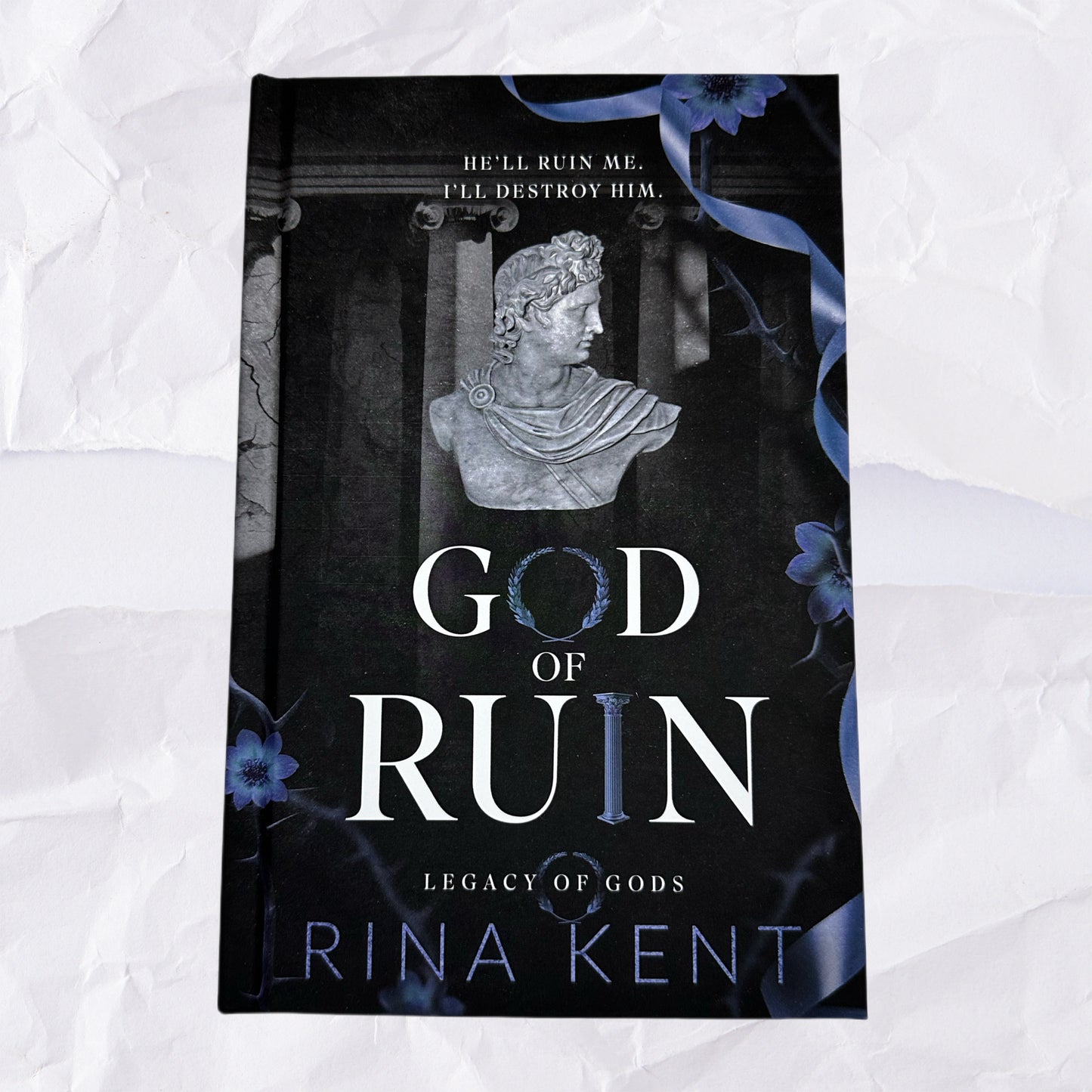 God of Ruin (Legacy of Gods #4) by Rina Kent - Special Edition Print - Hardcover