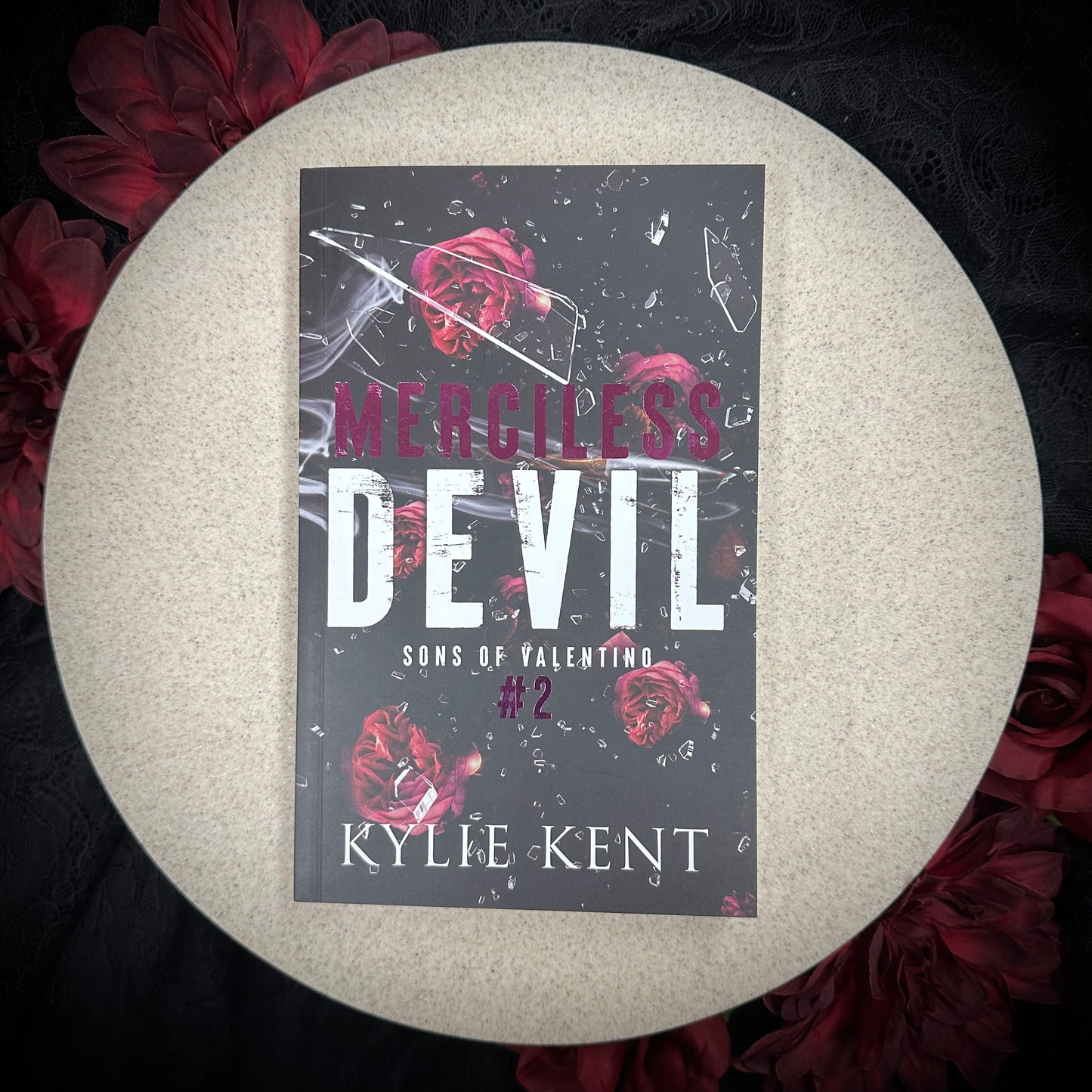 Merciless Devil (Sons of Valentino #2) by Kylie Kent - Foiled Edition