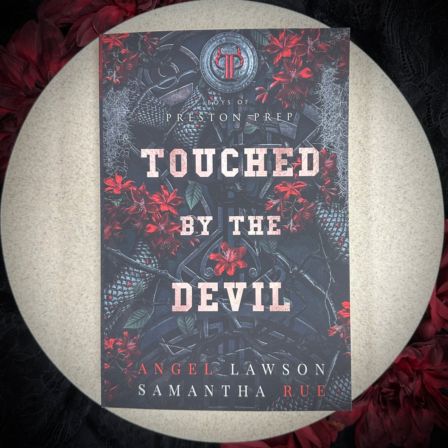 Touched By The Devil (Boys of Preston Prep #3) by Angel Lawson & Samantha Rue