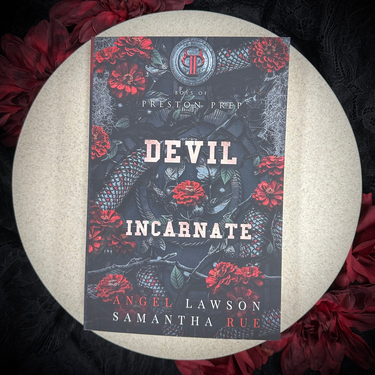 Devil Incarnate (Boys of Preston Prep #4) by Angel Lawson & Samantha Rue