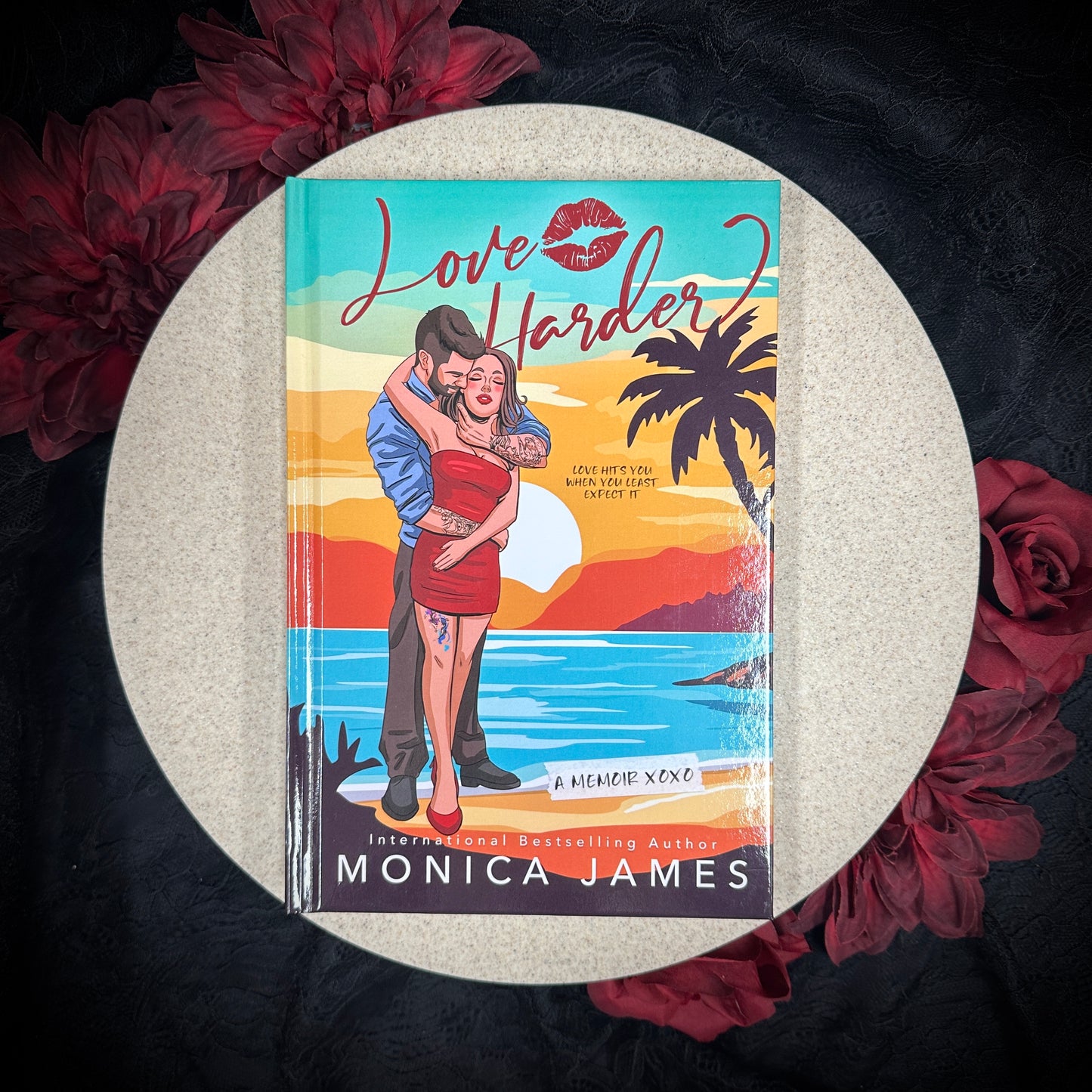 Love Harder: A Memoir by Monica James - Hardcover