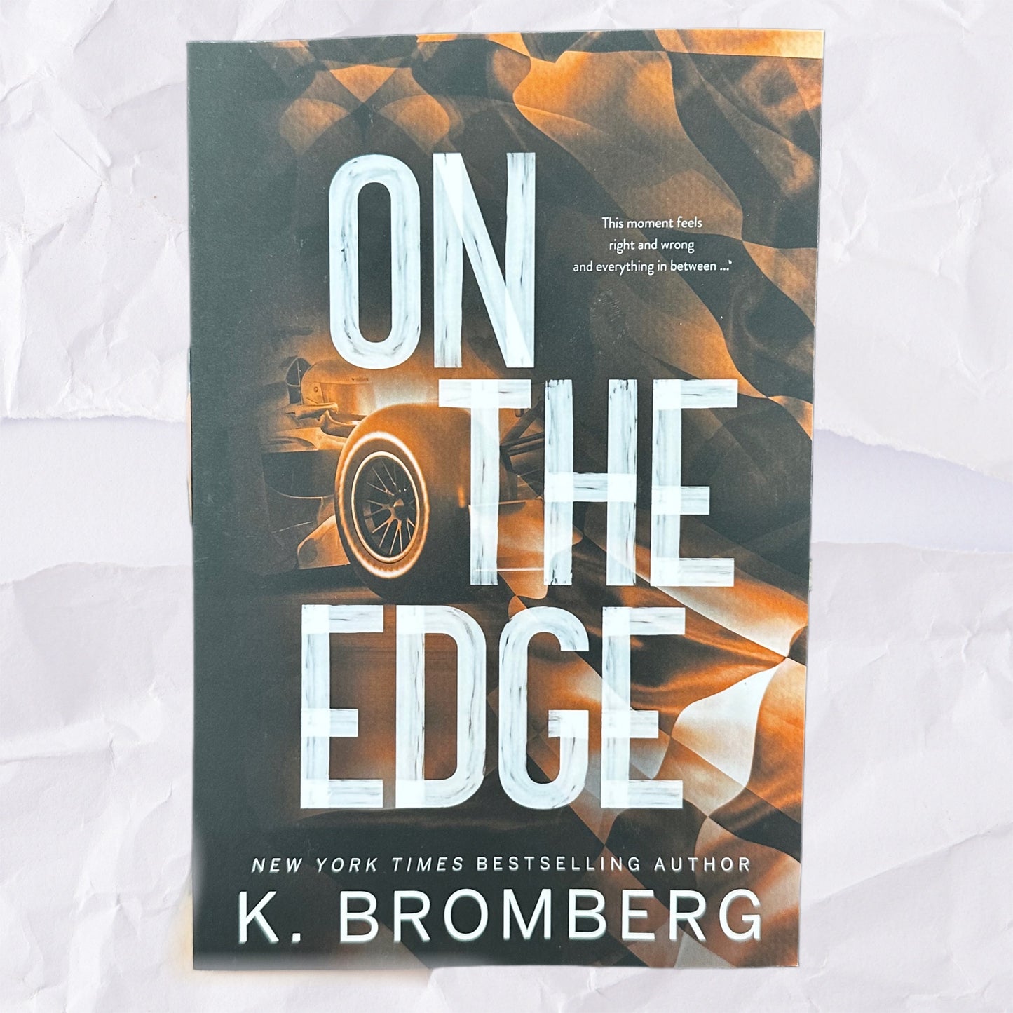 On The Edge (Full Throttle #2) by K. Bromberg - Alternate Cover