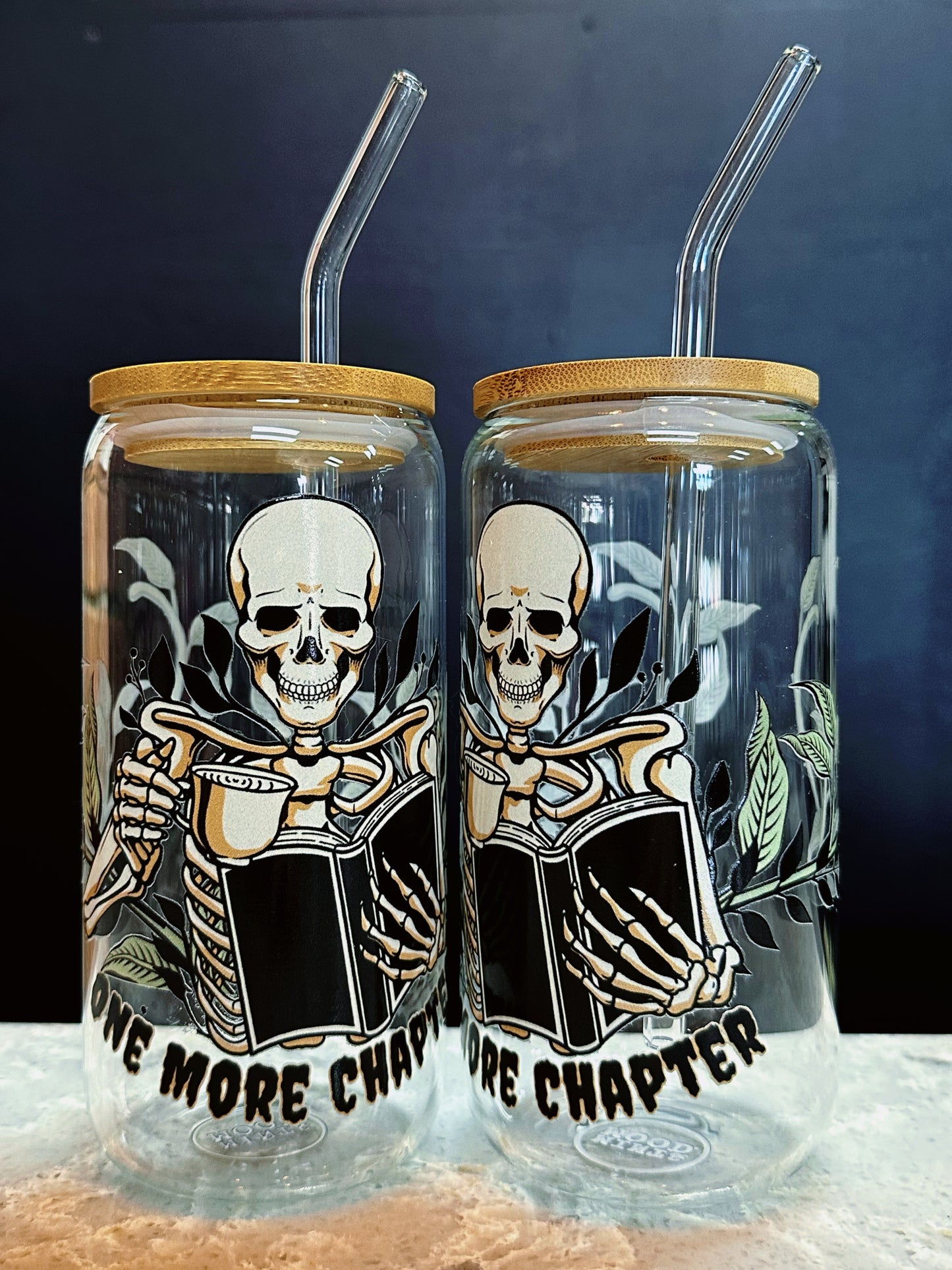 One More Chapter - Glass Tumbler