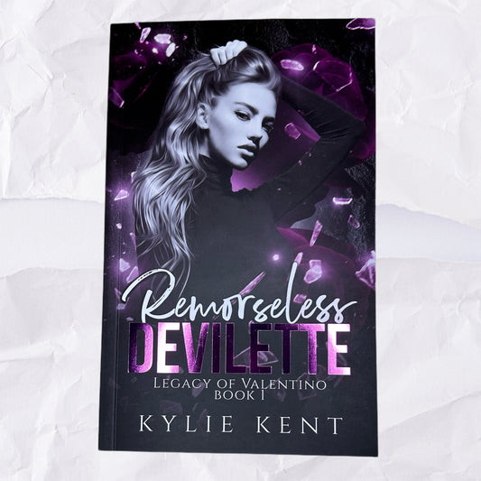 Remorseless Devilette (Legacy of Valentino #1) by Kylie Kent - Foiled Edition