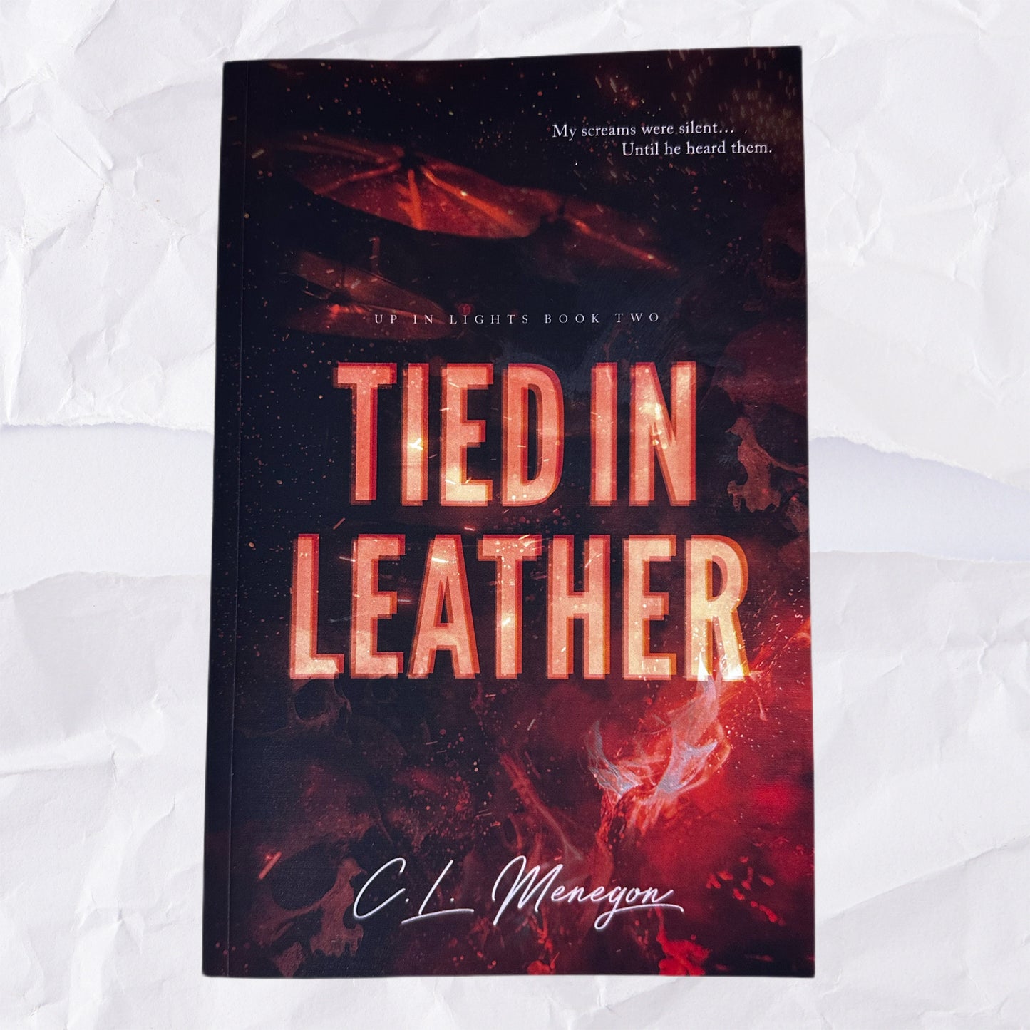 Tied in Leather (Up In Lights #2) by C.L. Menegon
