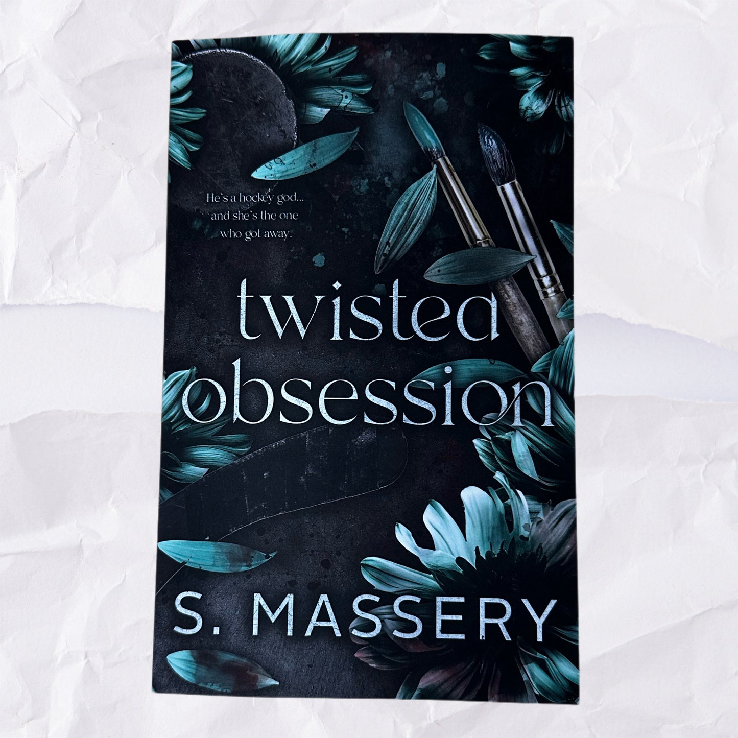 Twisted Obsession (Hockey Gods #4) by S. Massery - Alternate Cover