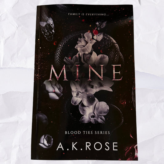 Mine (Blood Ties #1) by A.K. Rose