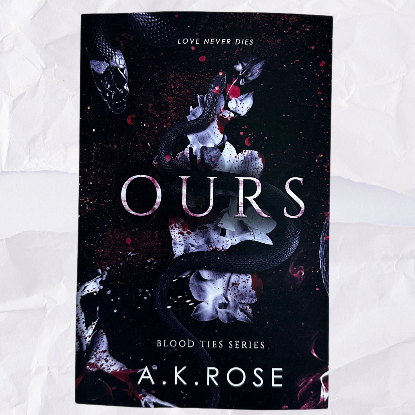 Ours (Blood Ties #3) by A.K. Rose